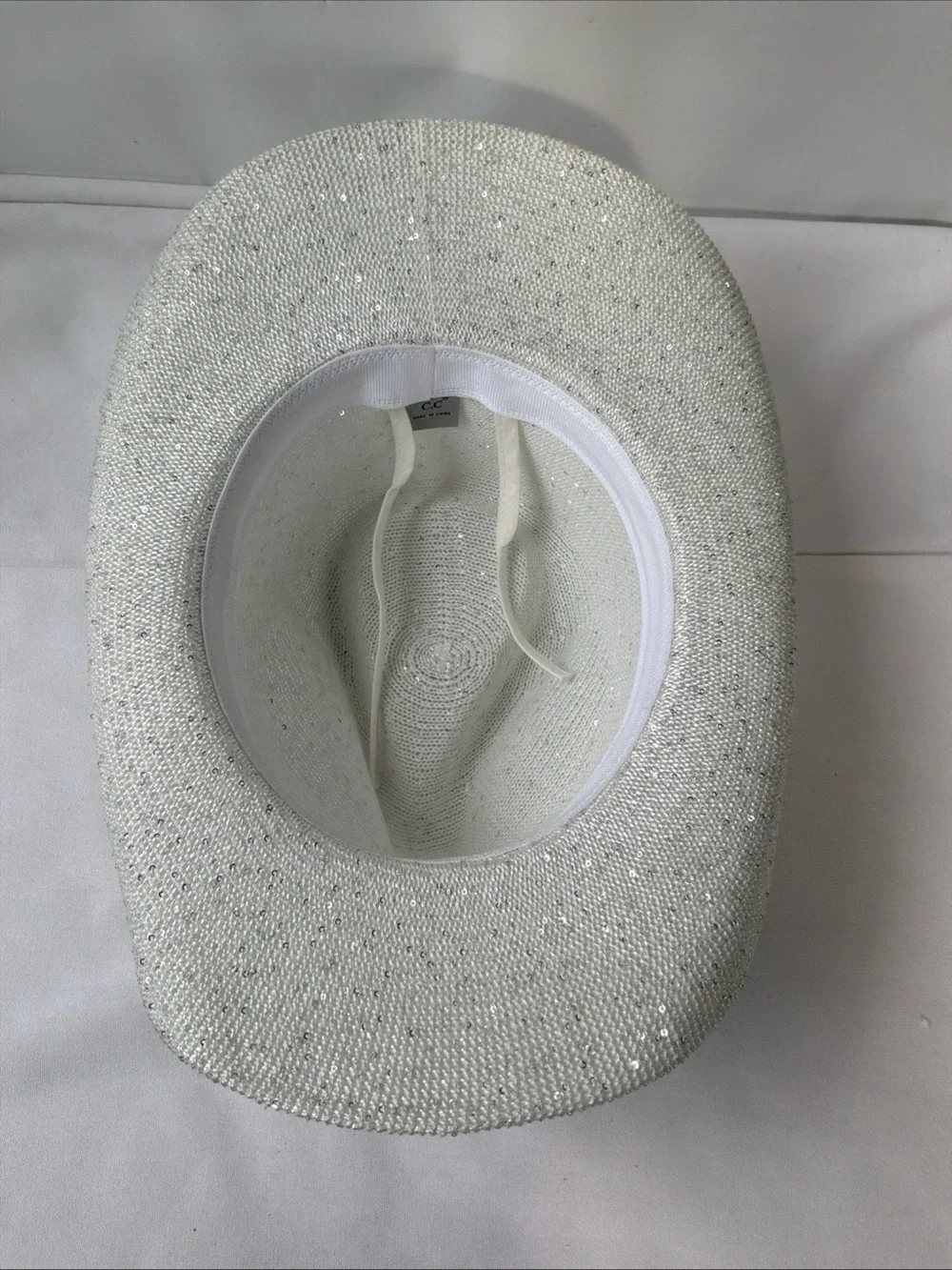 C.C Women's Cowgirl Cowboy Rhinestone String Band Cowboy Hat